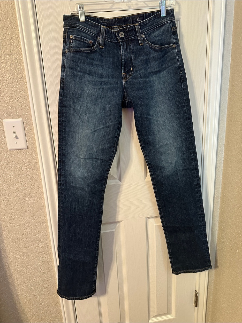 Ag Adriano Goldschmied Men's Slim Dark Blue Jeans